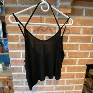Black Strappy Cami